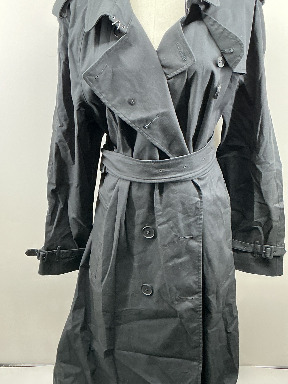 Comfort Stretch Long Trench Coat
